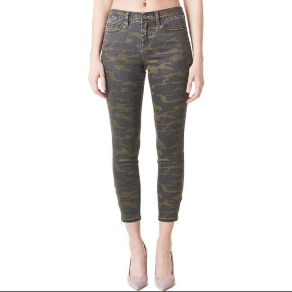 Nicole Miller Tribeca Mid Rise Ankle Skinny Jean
